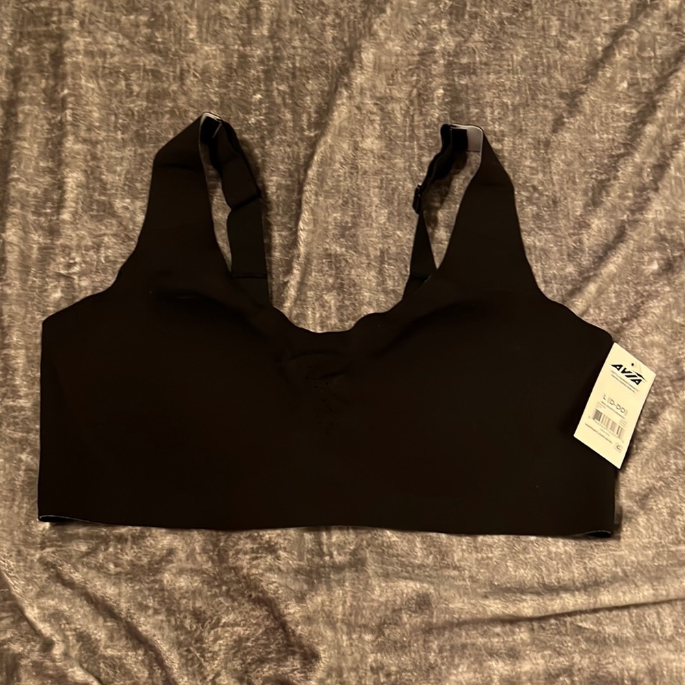 Black sports bra super soft